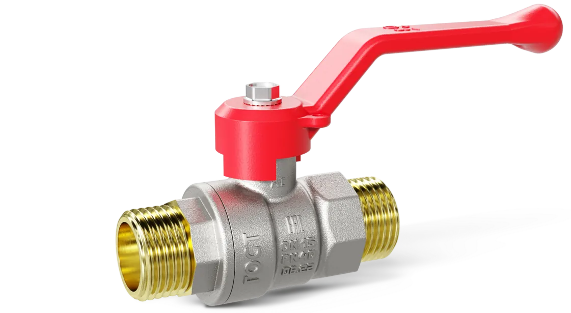 Кран шаровой Ду 25 НАР.-НАР. ручка LD Pride 47.25.Н-Н.Р